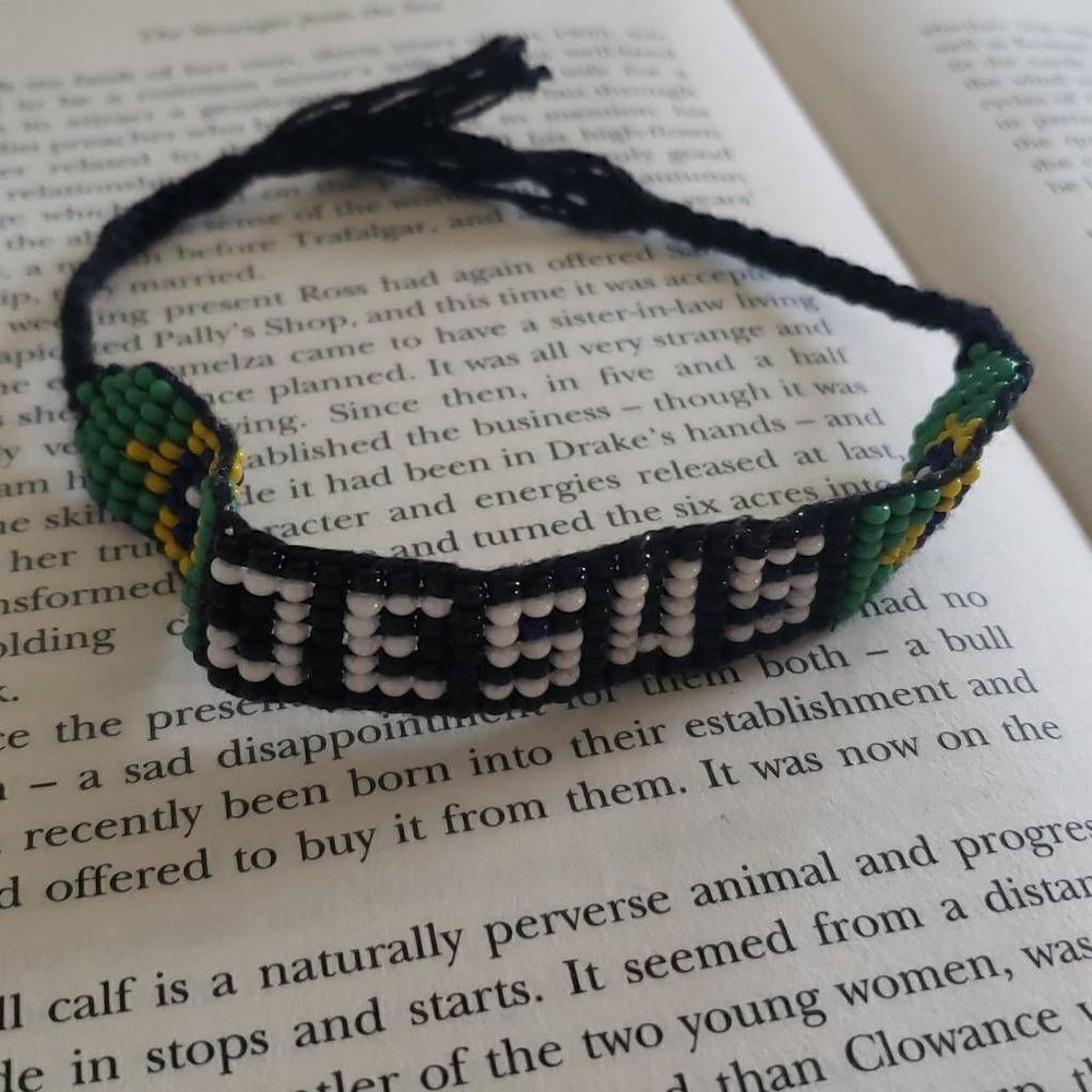‎Jesus Beaded Bracelet